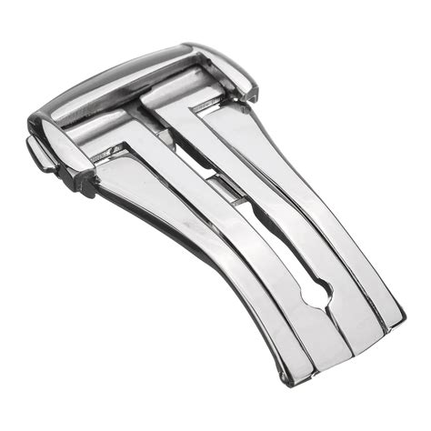 omega stainless steel foldover clasp